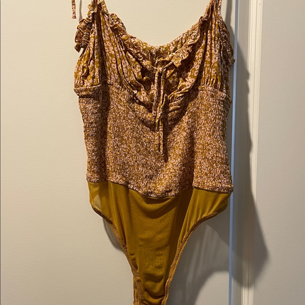 Intimately Free People floral bodysuit